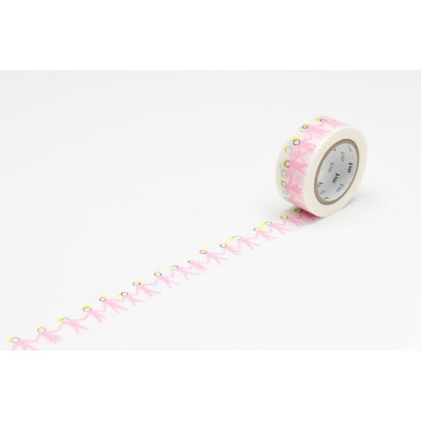 Maskeringstejp - Maskeringstejp MT Mina farandole granne rosa