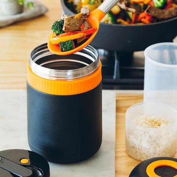 Termos - BRA - Bra Effektiv - 800 g - Rostfritt Stål - Svart