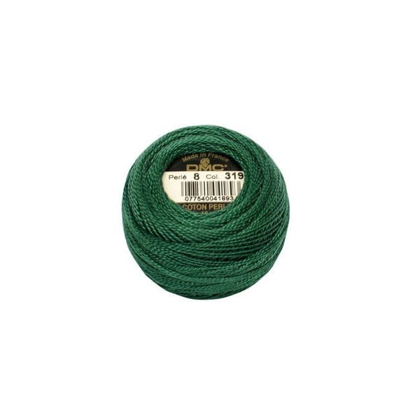 Coton perlé DMC art 116, tjocklek 8 - nystan om 80m - Att 319