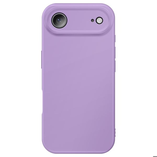 Coque för iPhone 17 Air Modell Soft-Touch i Mjuk Anti-kipp Lila klar