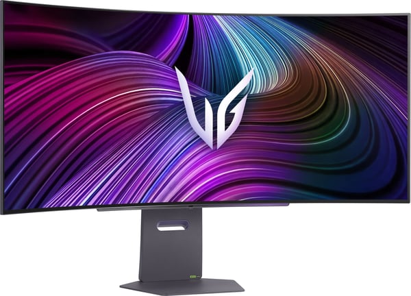 Spel-PC-skärm med kurvatur - LG - 45’’ - WQHD - 240Hz - OLED-panel - 0,03ms - Höjdjusterbar - 45GX90SA-B.AEU