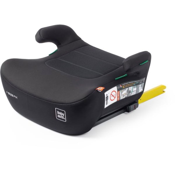 BabyAuto Gekko i-Fix i-Size 125-150 cm stor Jet black