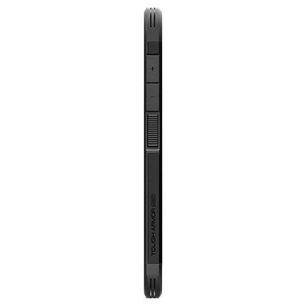Telefoncover - SPIGEN - Tough Armor MagSafe - Samsung Galaxy S25+ - Sort - Forstærket Beskyttelse