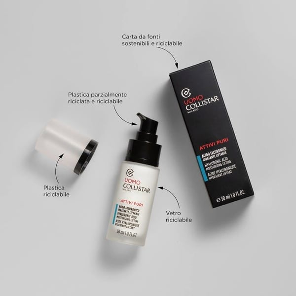 Fuktighetskräm ansikte - COLLISTAR - K28530 - hyaluronsyra - lyftande effekt - 30 ml