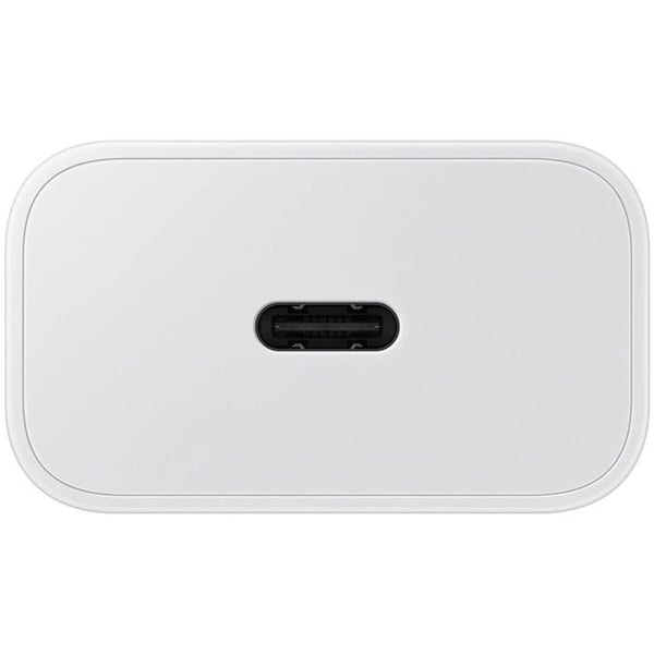 Reseladdare - SAMSUNG - USB-C 25W - Vit - Snabbladdning - Överspänningsskydd