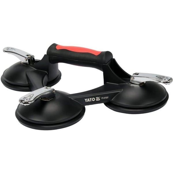 Transportverktyg - YATO - YT-37237 - Ergonomiskt trippelhandtag - Gummisugkoppar - Kapacitet 190 kg