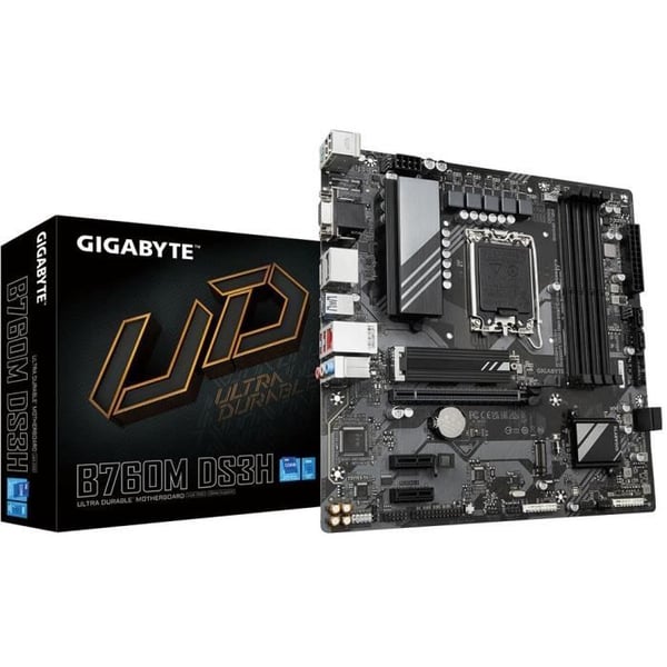 Moderkort - GIGABYTE - B760M DS3H