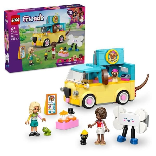 LEGO Friends 42678 Le Van d’Accessoires pour Animaux - Byggleksak från 6 år