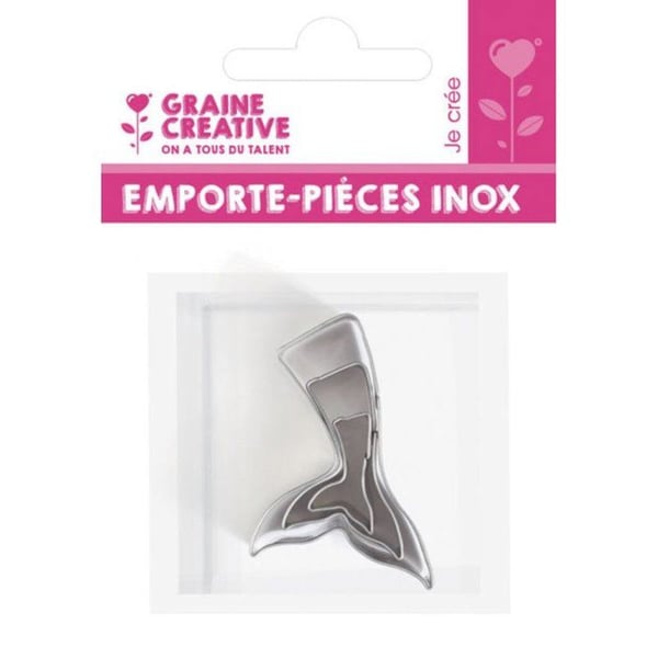 Utstickare - Sirener - 3 st - Inox - 2 cm, 4 cm, 5,5 cm - Diskmaskinssäker