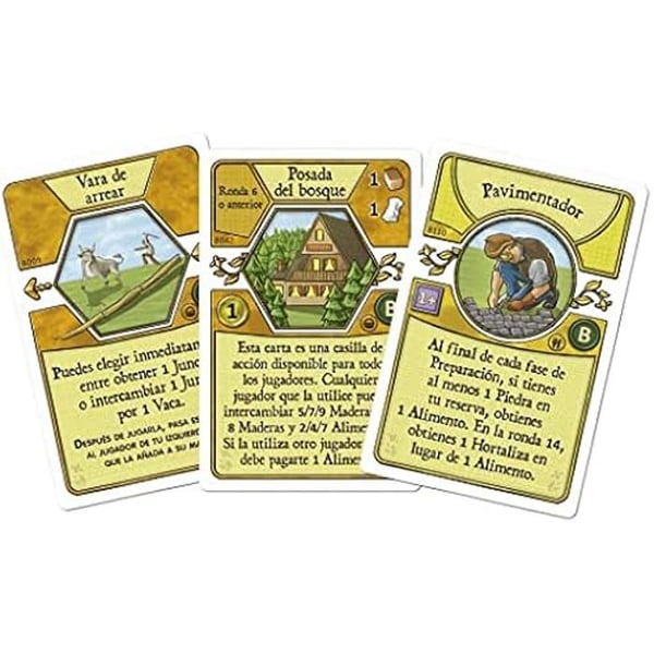 Brädspel - ASMODEE - Agricola Bubulcus - 120 kort - Expansion på spanska - 1 till 4 spelare
