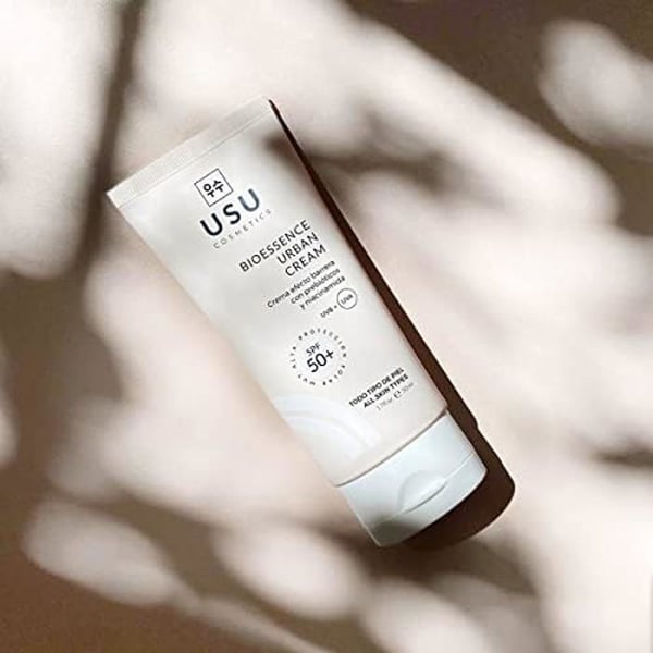 Ansiktsdagkräm - USU COSMETICS - Bioessence Urban Cream - SPF 50+ - Niacinamid - Prebiotika