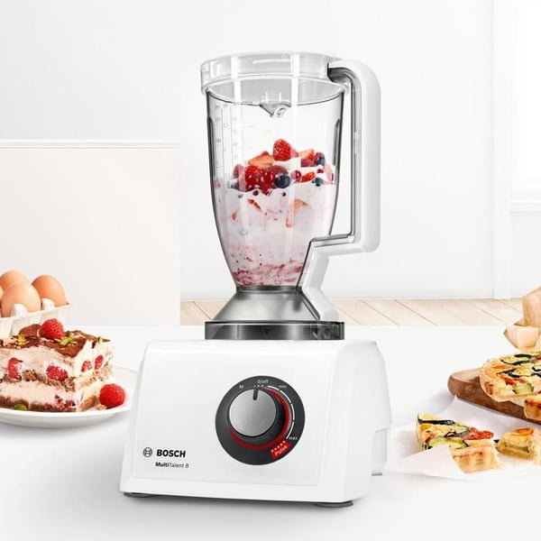 Multifunktionsrobot - BOSCH - MultiTalent8 - 1000 W - Skål 3,9 L - Blender 1,5 L