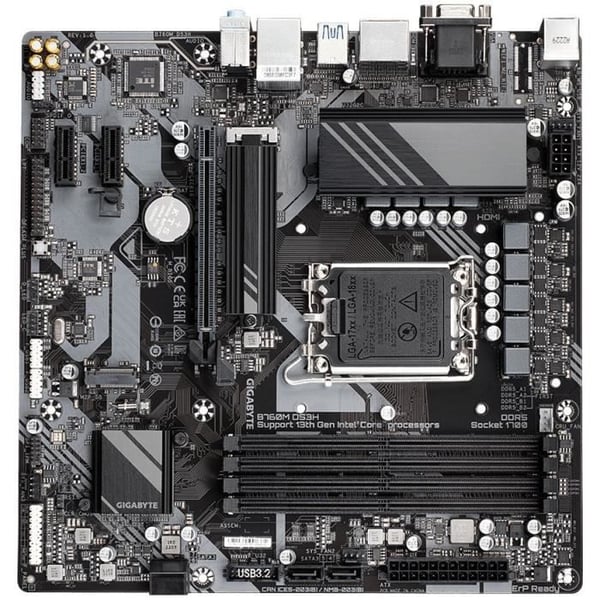 Moderkort - GIGABYTE - B760M DS3H