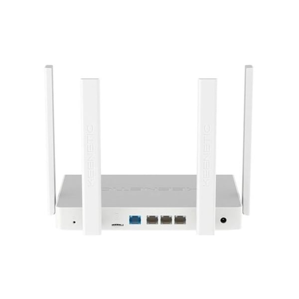 Keenetic Hero 4G+ Router Modem - WiFi 6 - AX1800 - Dobbeltbånd - 4 Gigabit-porte - Cybersikkerhedsbeskytter