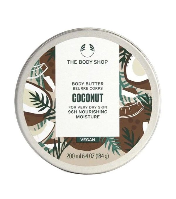 Kroppsmör - THE BODY SHOP - Kokosnöt - 200 ml - Vegansk - Kräm