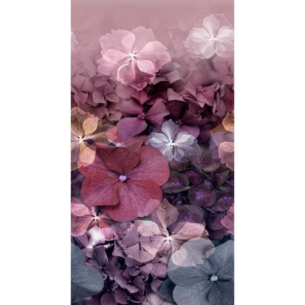 Fototapet 2267-10 digitaltryck Blommor Floral 1,5 x 2,8 m Erismann ELLE digital Lila