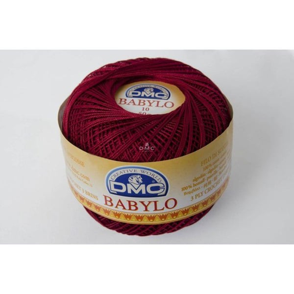 DMC - Virkgarn Babylo Gross. 20 - Färg. 815 - Cerise