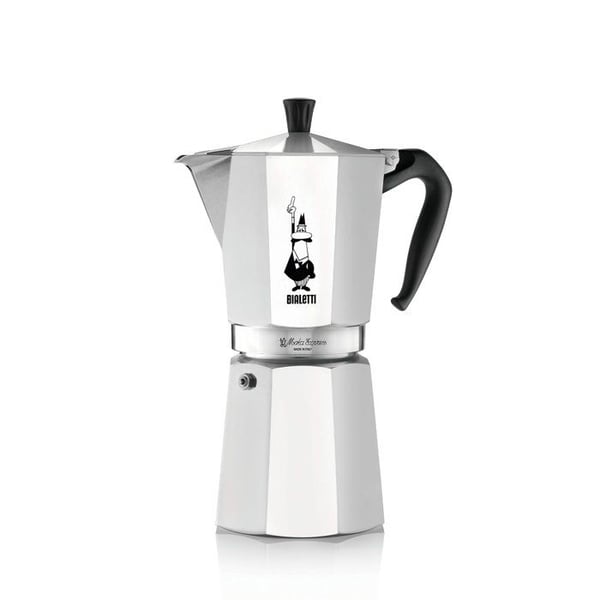 Italialainen kahvikeitin - BIALETTI - Moka Express - Kaikki tulisijat paitsi induktiota - 18 kupillista - 810 ml - Ruostumatonta terästä