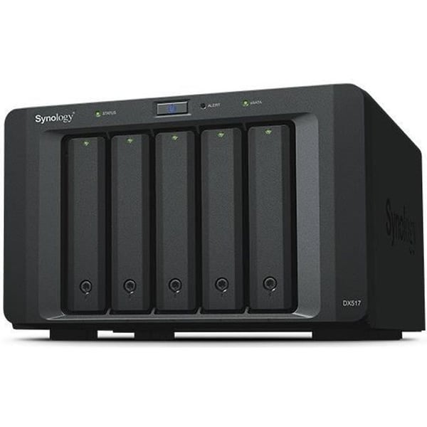SYNOLOGY - Utvidelsesenhet för NAS - DX517 - 5 fack - Tomt chassi