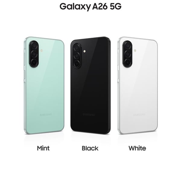 Matkapuhelin - SAMSUNG - A26 5G DS - 256 Go - 8 Go RAM - Musta