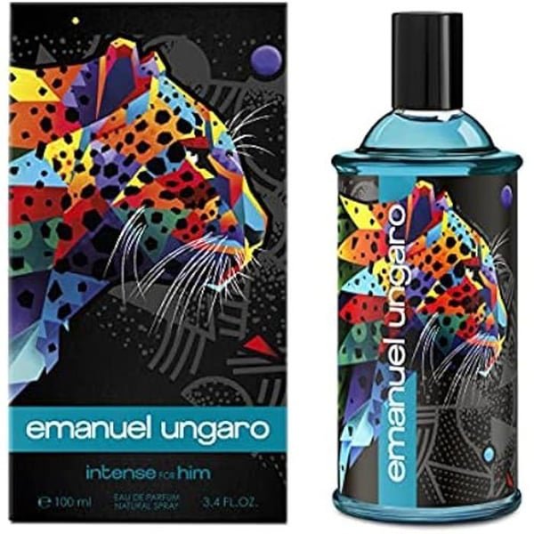 Eau de Parfum - EMANUEL UNGARO - Intense For Him - 100 ml - Noter av mandarin - Fougère parfym