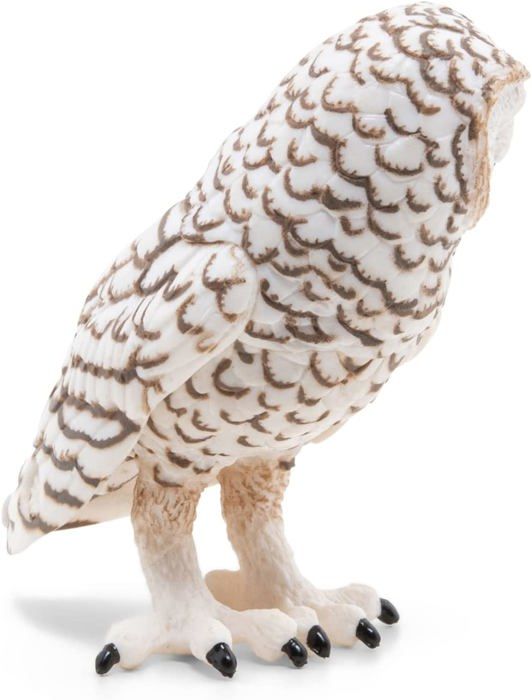 Snöig uggla statyett