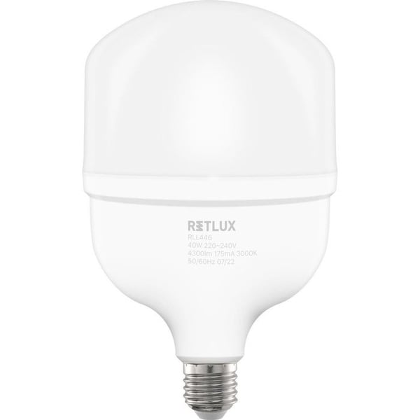RETLUX RLL 446 T120 Ampull E27 40W WW