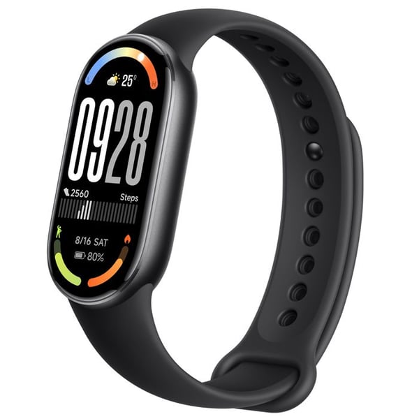 Xiaomi Smart Band 10 — Smartklocka AMOLED 1,72" Svart, 21 dagars batteritid, 5 ATM