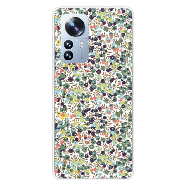 Silicongummifodral - Kompatibel med Xiaomi Mi 12 Pro - design liberty wiltshire grön