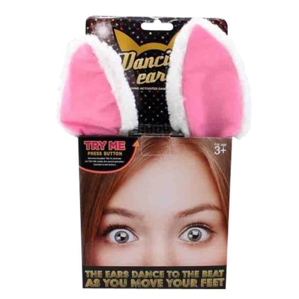 Hårband - Dansande kaninöron - Elastisk - One size - 26 cm
