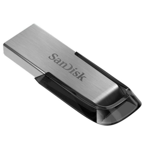 USB nøgle - SANDISK - Ultra Flair - 16GB - USB 3.0 - Grå