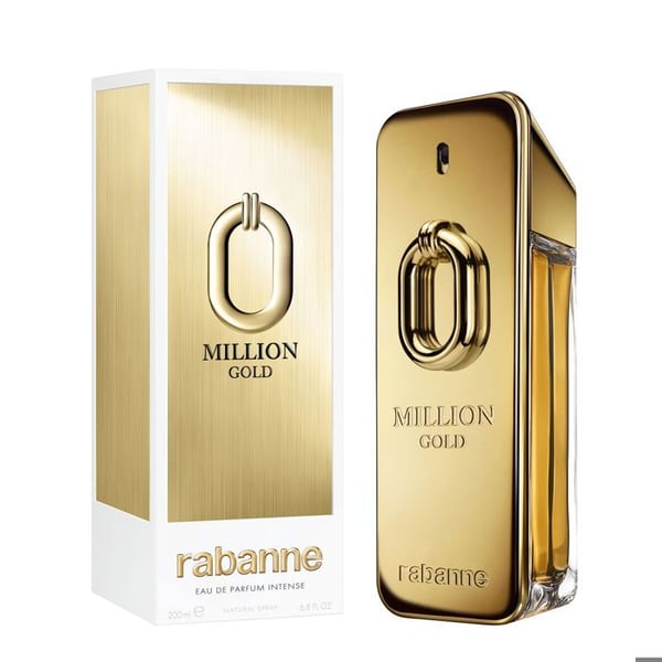 Parfym Man - PACO RABANNE - MILLION GOLD - 200 ml - Eau de Parfum - Intensiv