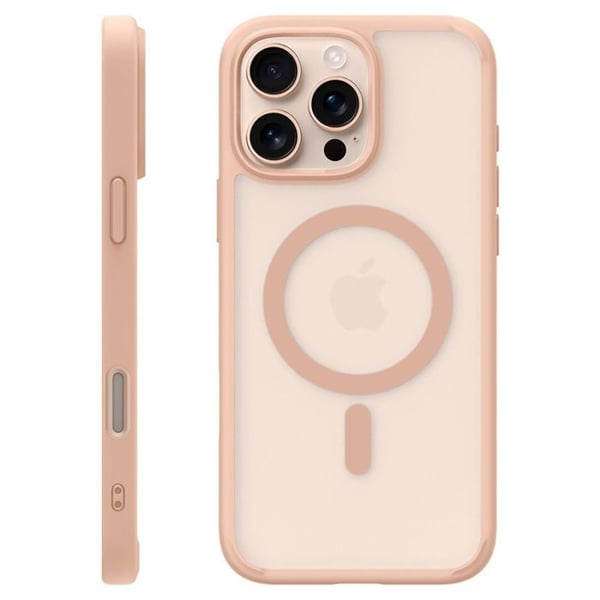 Telefoncover - SPIGEN - iPhone 16 Pro Max - Frost Rose Titan - Semi-hård - Enkel