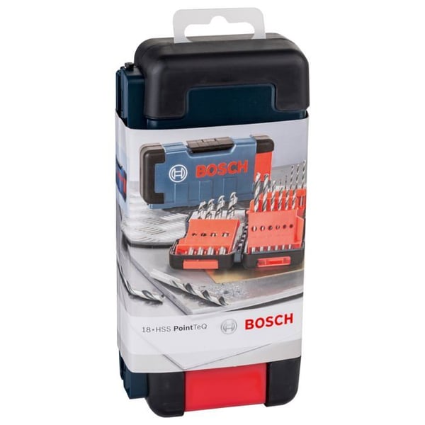 BOSCH ToughBox 18 HSS PointTeQ metallborr - 2608577350