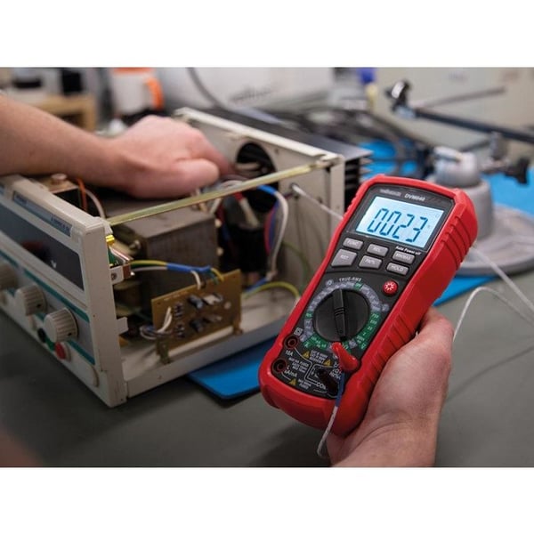 Velleman temperatursond, flexibel, för multimeter, -40°C-260°C, 70 cm kabel