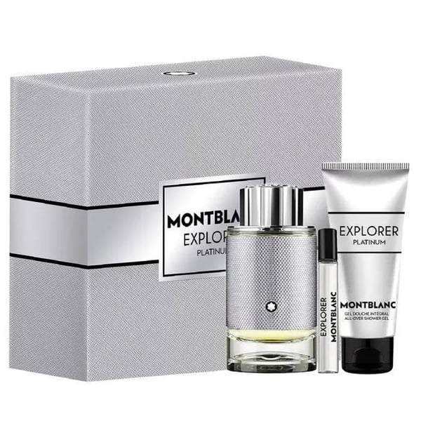 Presentask - MONTBLANC - Explorer - Eau de Parfum 100ml - Spray 7,5ml - Duschgel 100ml