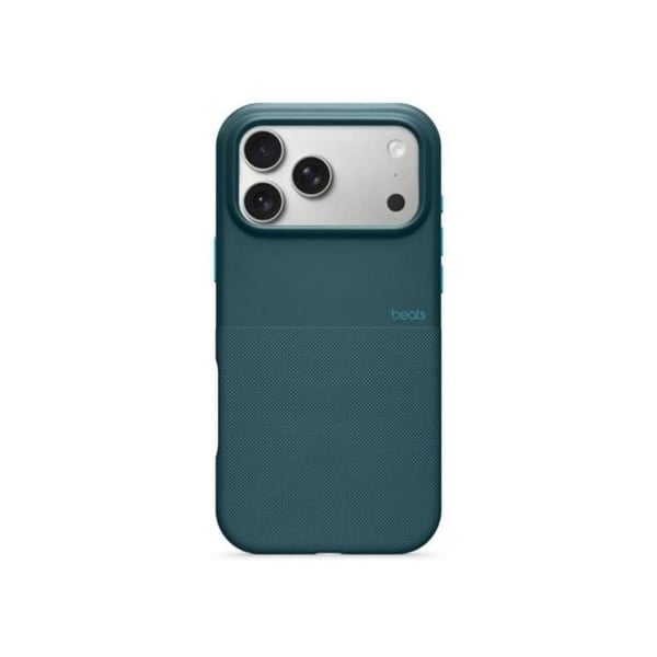 Funda Rugged Beats MagSafe Rocky Blue för iPhone 17 Pro Max Mikrofiber/Polymer Stötabsorberande Anti-fingeravtryck