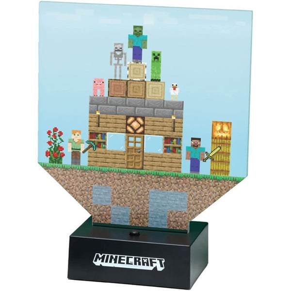 Lampa - MINECRAFT - Bygg en nivå - Flerfärgad - PVC - Inomhus- USED
