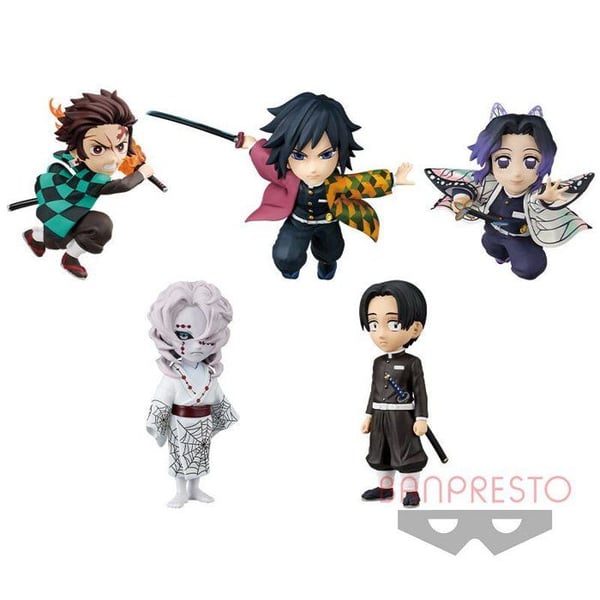 Figur - BANDAI - Demon Slayer - Wcf Vol.4 - Klara färger - 7 cm - PVC/ABS