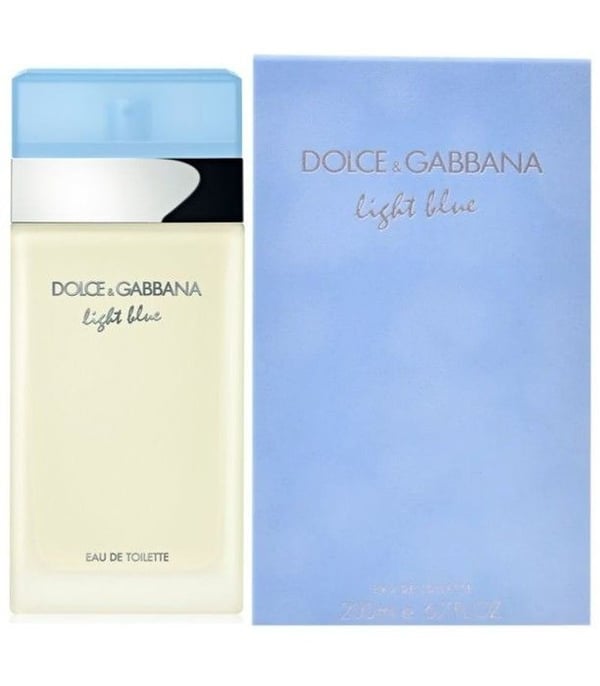 Toalettvatten - DOLCE & GABBANA - Light Blue - 200 ml - Kvinna - Noter av grönt äpple