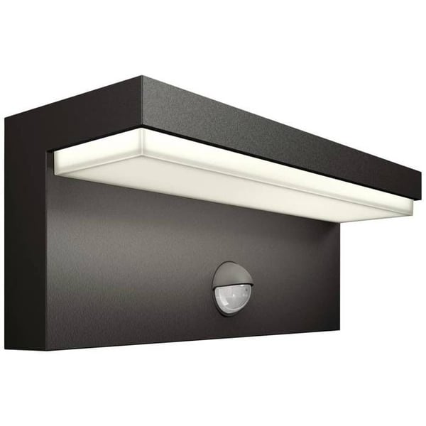 Philips LED Bustan 8720169257412 Utomhus LED-applikation med rörelsedetektor LED 3.8 W antracit