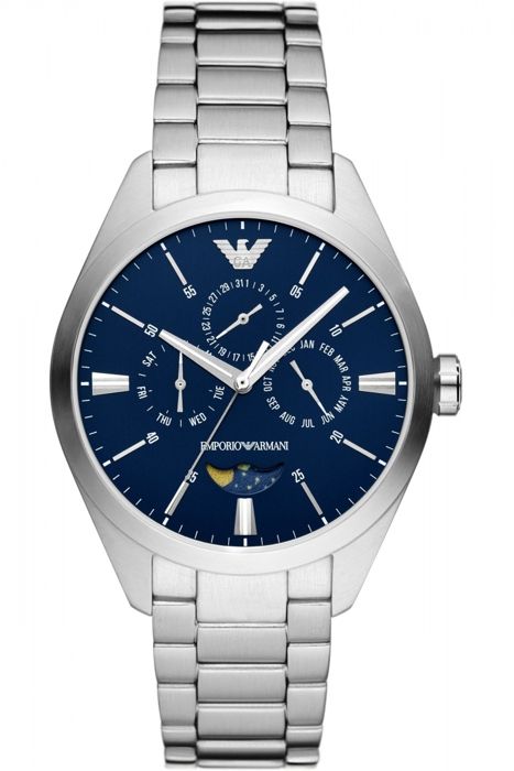 Emporio Armani Watch - Herr - AR11553 - Silver Rostfritt stål - 43mm - 5 bar