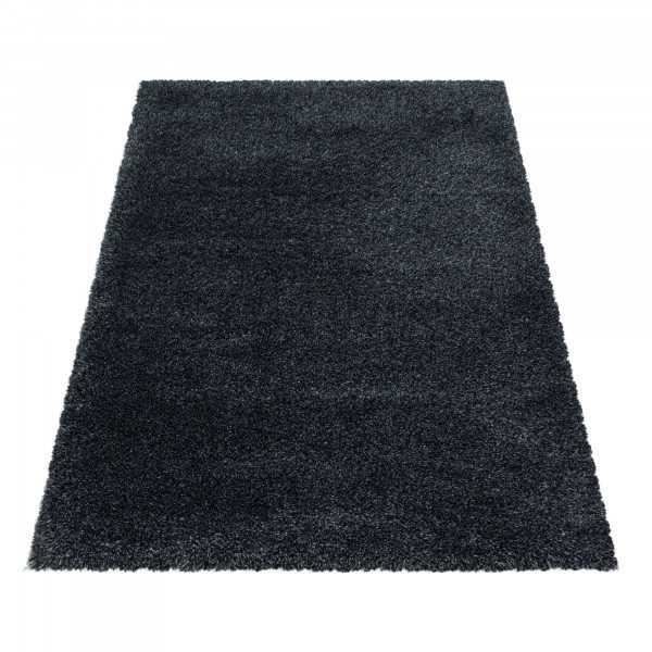 Vardagsrumsmatta - Hochflor - FLUFFY 3500 - 140x200 cm - 100% polyester - Antracit