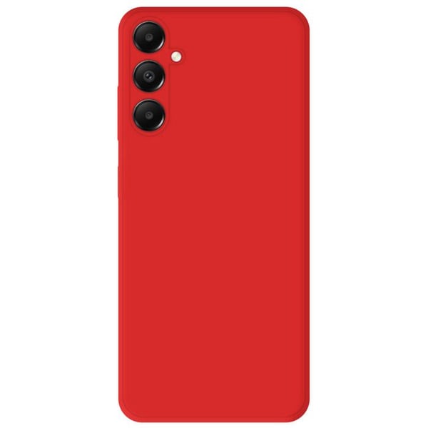 Enfång av silikongummi i enhetlig röd färg, kompatibel med Samsung Galaxy A05S