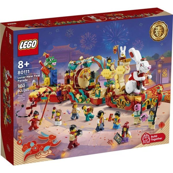 Konstruktion - LEGO Världens Nya År Parade - Plast - Från 3 år - Både för pojkar och flickor