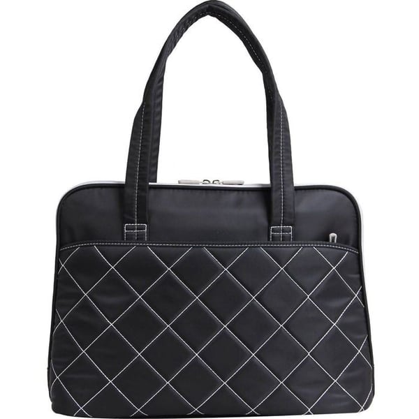 Laptopväska - YENKEE YBN 1551BK - 15,6 tum - Vattentålig - Svart geometrisk