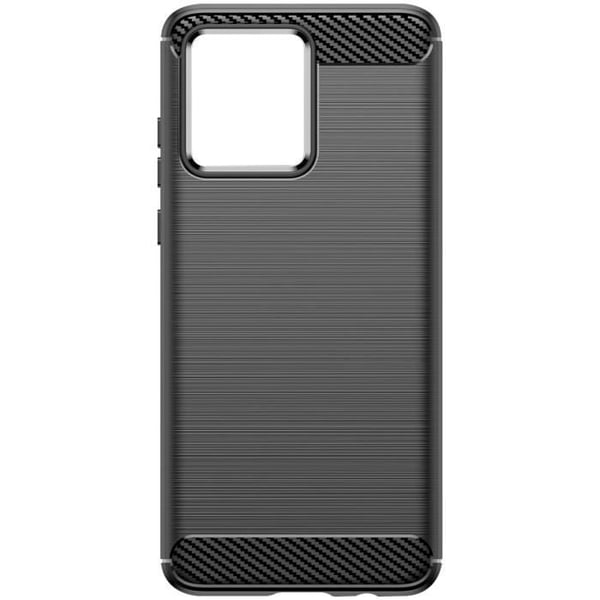 Telefonfodral - Classic Carb - Motorola Moto G84 - Hård - Kolfiber-effekt - Stötdämpande hörn