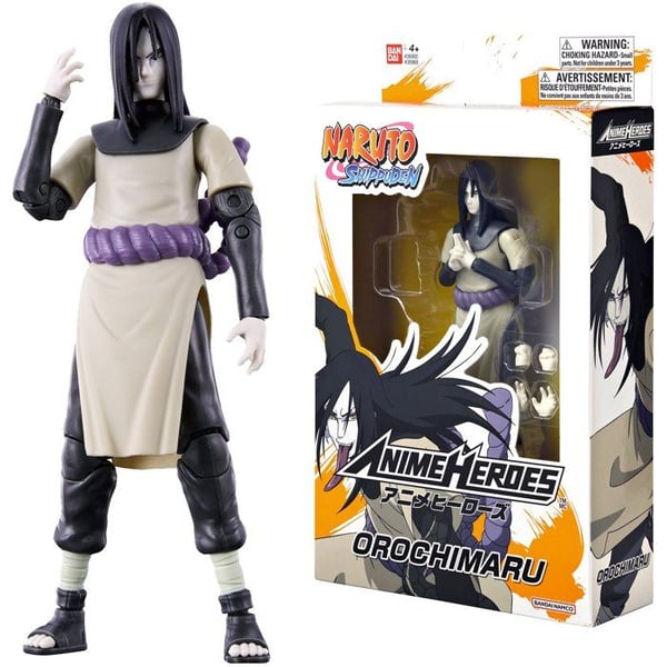 Figur figur Naruto Shippuden - BANDAI - Anime Heroes - 36968 - Orochimaru - 17 cm