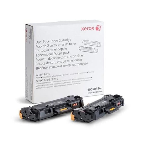 Tonerkit - XEROX - 106R04349 - Svart - Laser - Kompatibel generisk