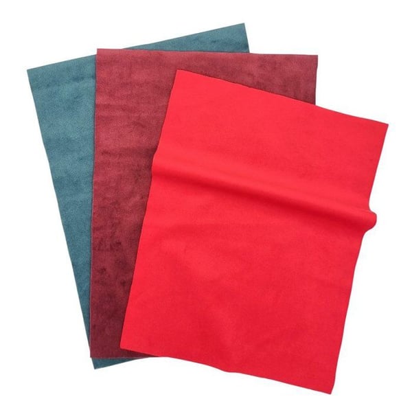 MégaCréa DIY - Sammetkupong Traditionellt tema 18 x 28 cm 3 stycken